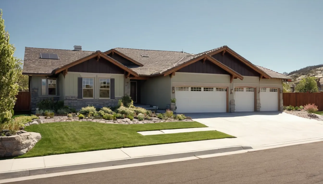 A frame house with a garage in the Firestone area